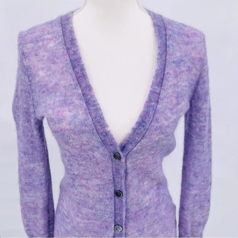 J. Crew Sweater Cardigan Mohair Blend